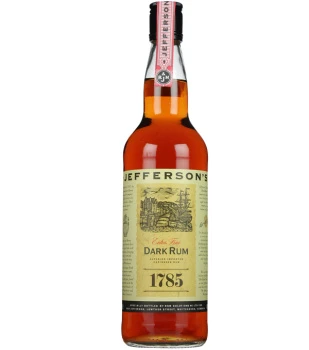 Jeffersons 1785 Dark Rum 700ml 40,0% Alcohol 3 Jeffersons 1785 Dark Rum 700ml 40,0% Alcohol